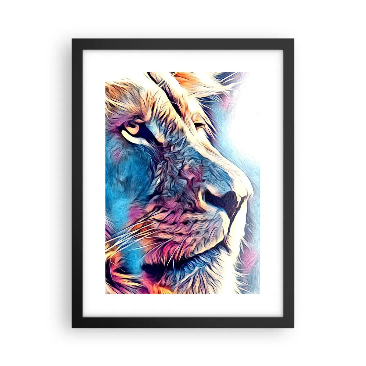 Plakat i sort ramme - Naturens visdom - 30x40 cm