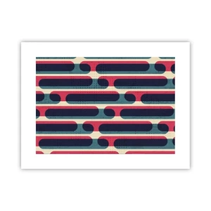 Plakat - Indad og fremad - 40x30 cm