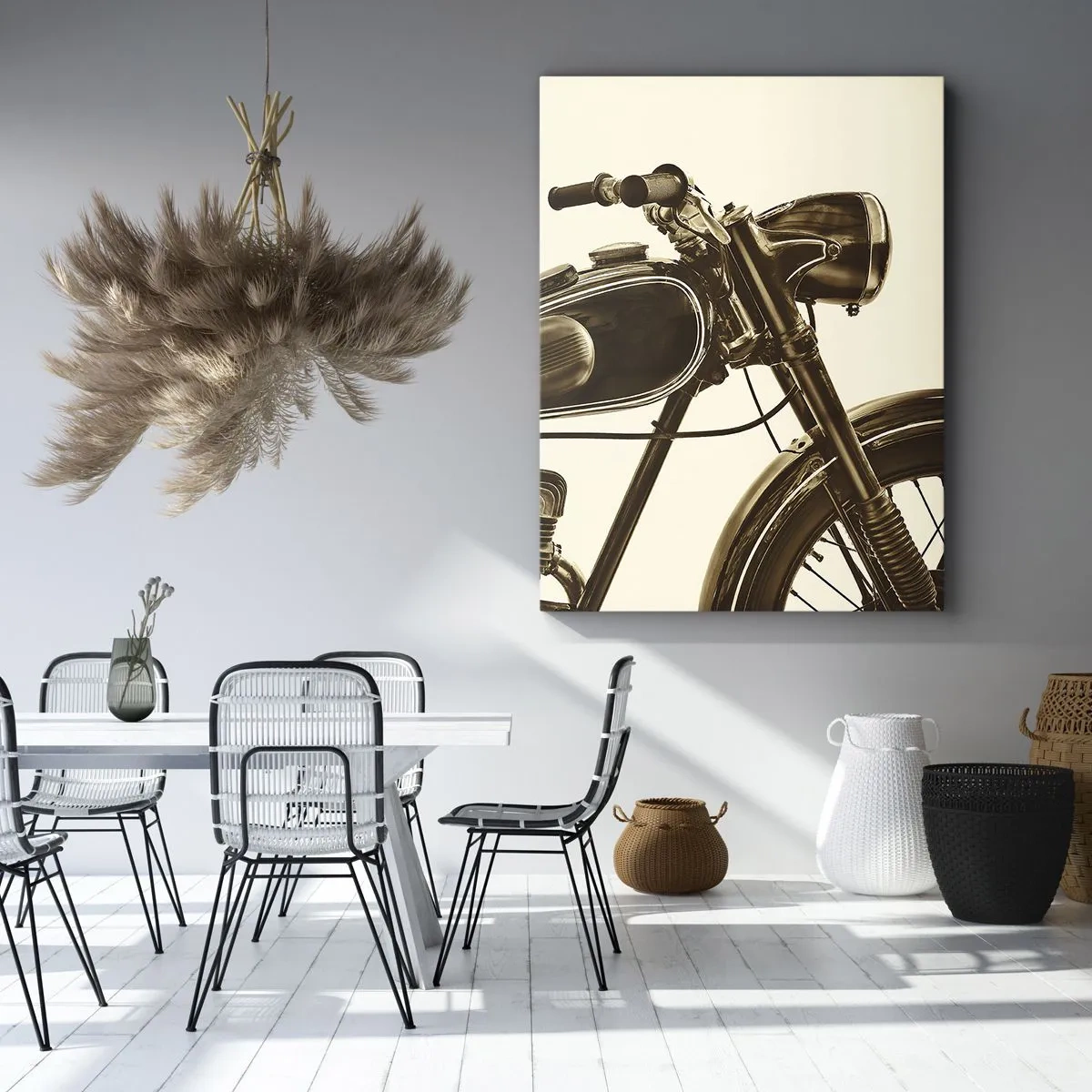 Lærredstryk - Billede på lærred - Længsel efter klassikerne - 50x70 cm