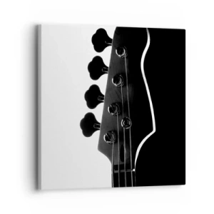 Lærredstryk - Billede på lærred - Stilhed i klipper  - 30x30 cm