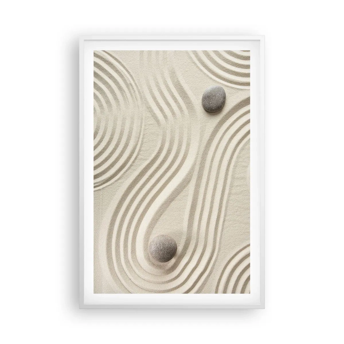 Plakat i hvid ramme - Et strejf af varme - 61x91 cm