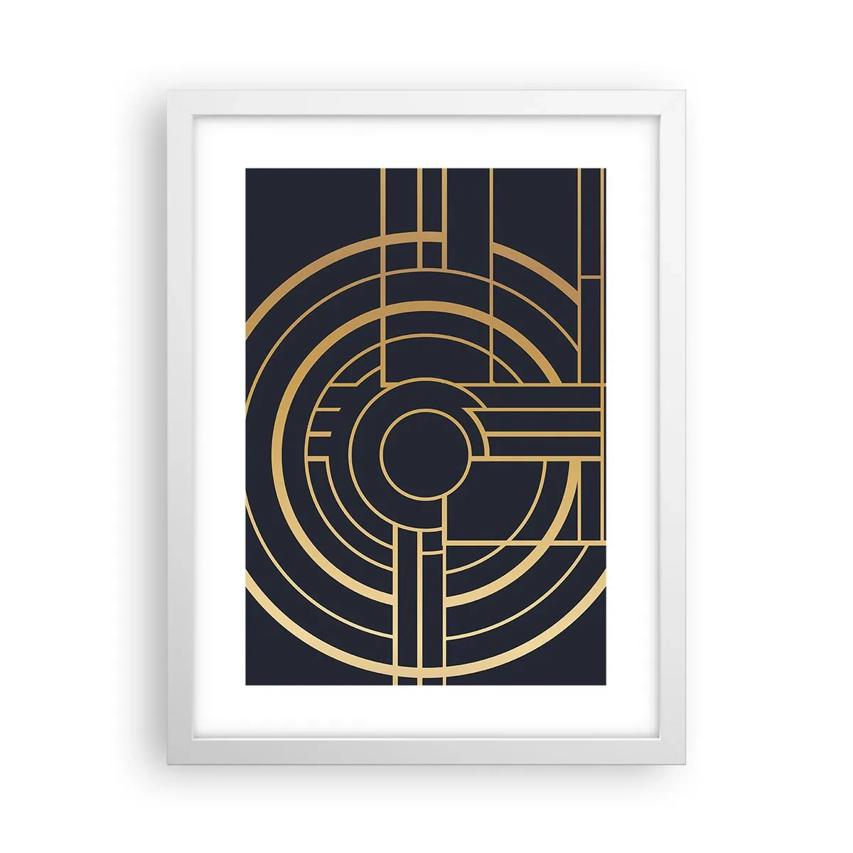 Plakat i hvid ramme - At vende tingene på hovedet - 30x40 cm