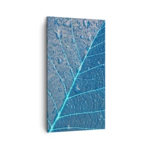 Lærredstryk - Billede på lærred - Livet i det blå - 45x80 cm