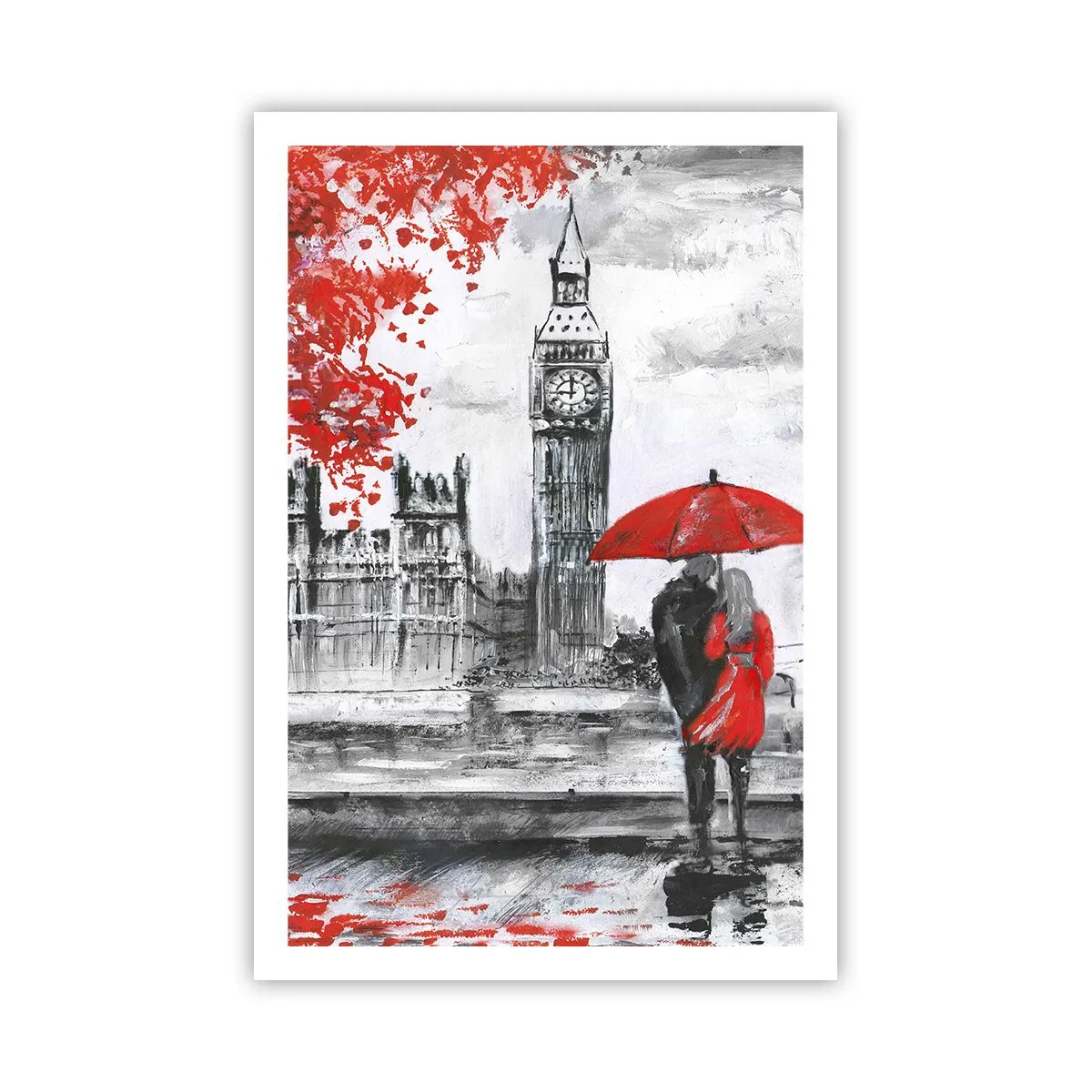 Plakat - Forelsket i London - 61x91 cm