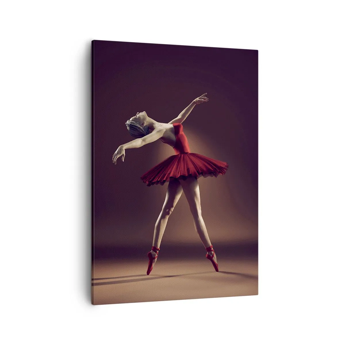Lærredstryk - Billede på lærred - Prima ballerina - 50x70 cm