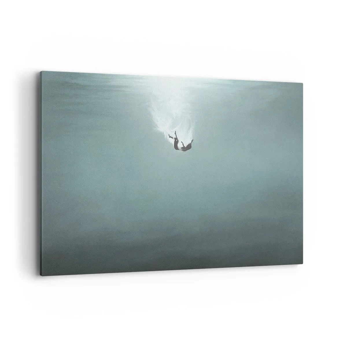 Lærredstryk - Billede på lærred - I havets favntag - 100x70 cm