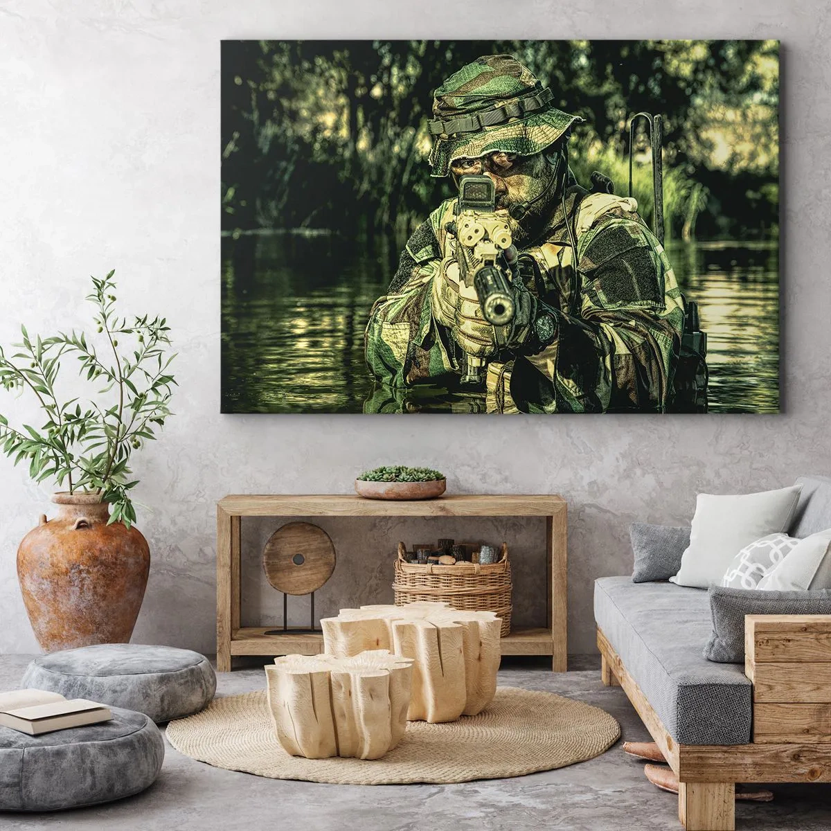 Lærredstryk - Billede på lærred - Det bedste af det bedste - 100x70 cm