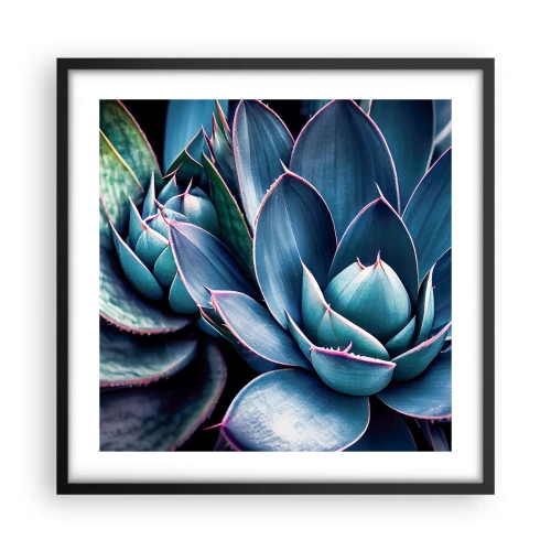 Plakat i sort ramme - Vital kraft - 50x50 cm