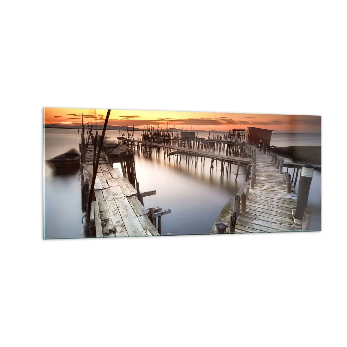 Billede på glas - Autentisk, ikke en turistattrapp - 100x40 cm