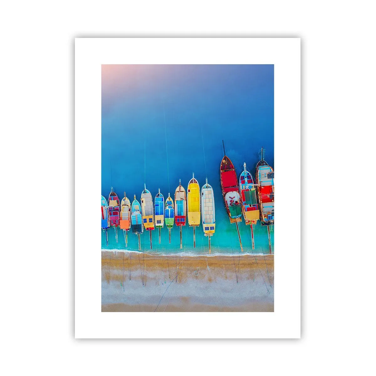 Plakat - Fra et fugleperspektiv - 30x40 cm