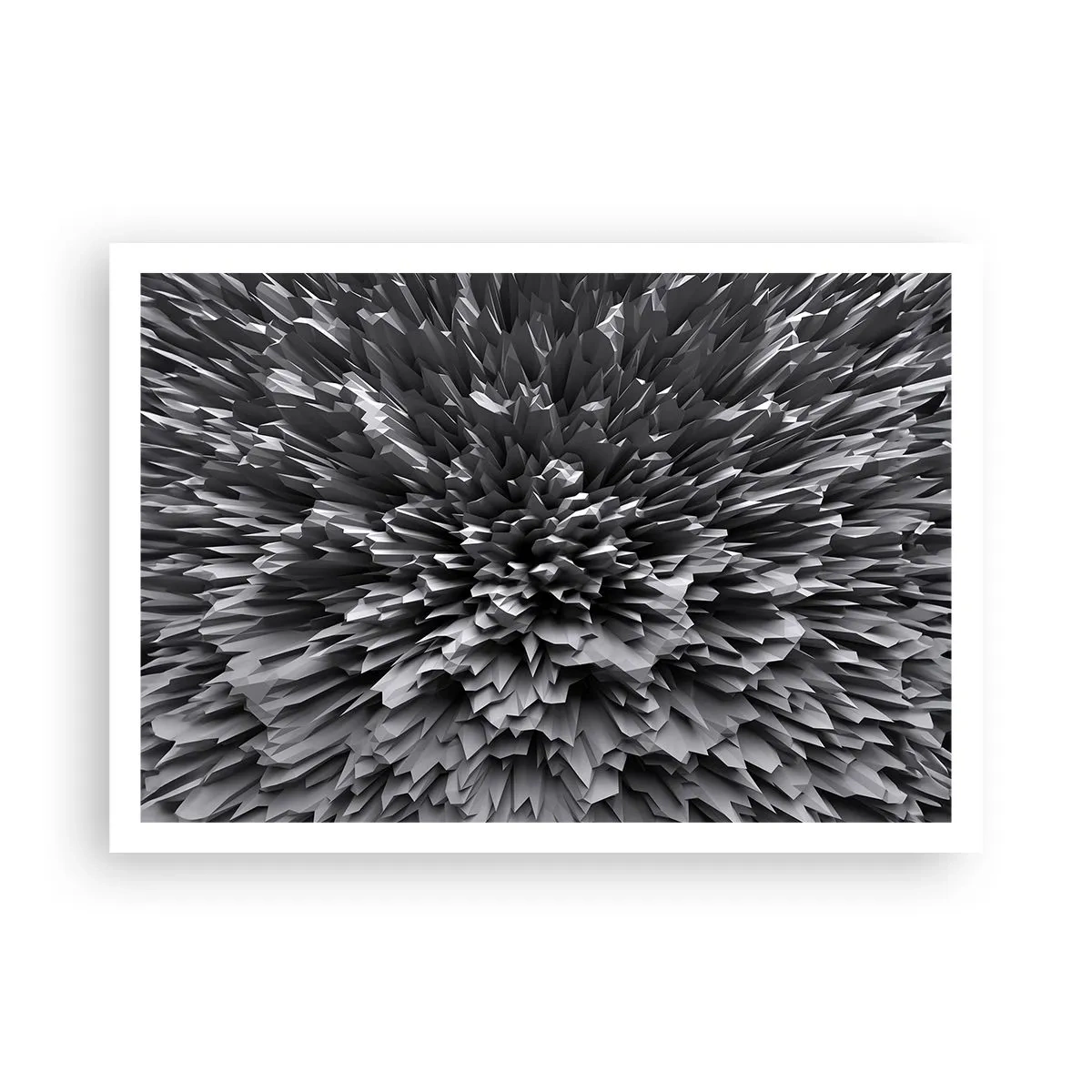 Plakat - Det kan ikke blive skarpere end dette - 100x70 cm