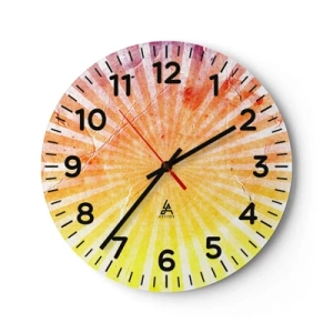 Vægur, Uret - Opgange og nedgange - 30x30 cm