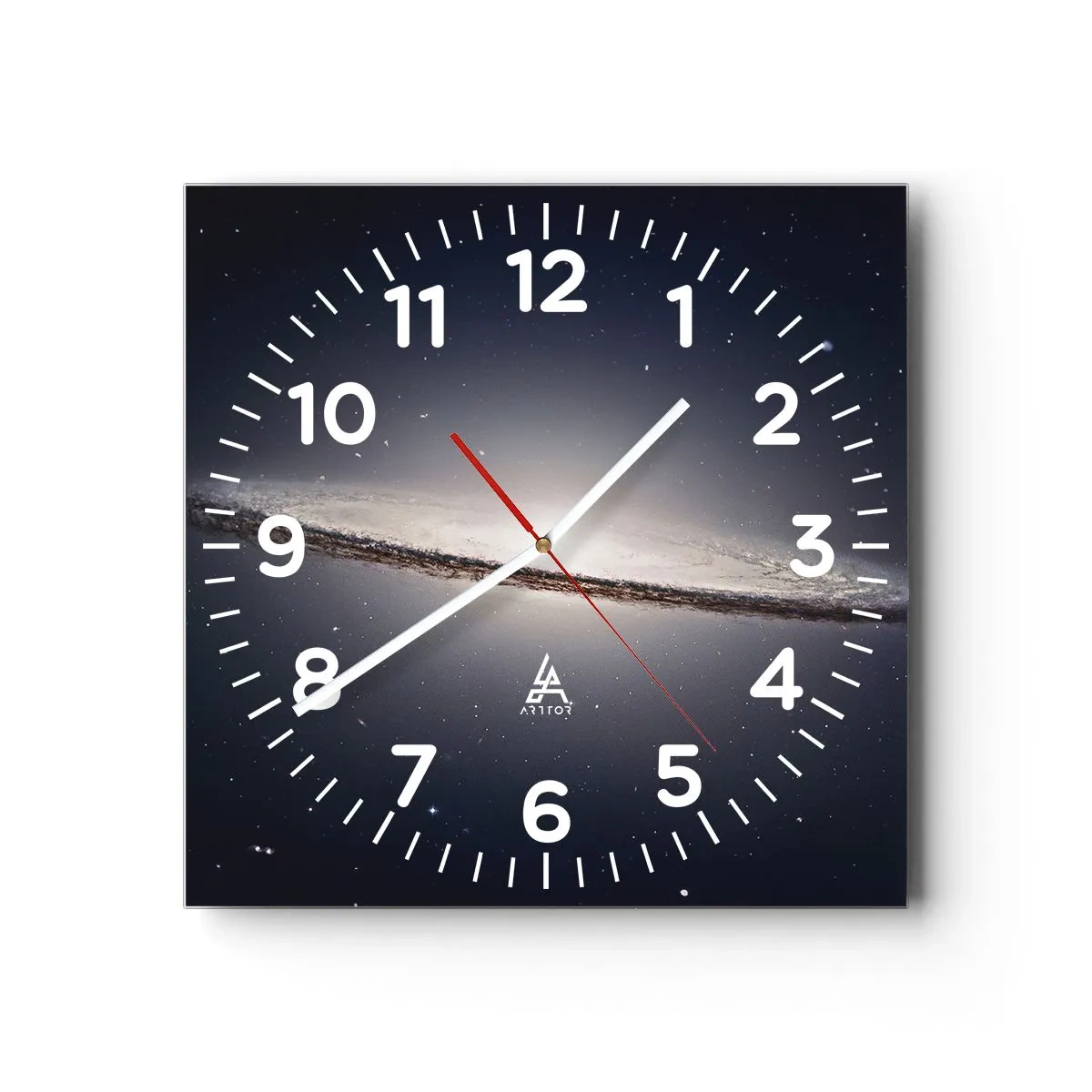 Vægur, Uret - Der var engang i en galakse langt, langt borte.... - 30x30 cm