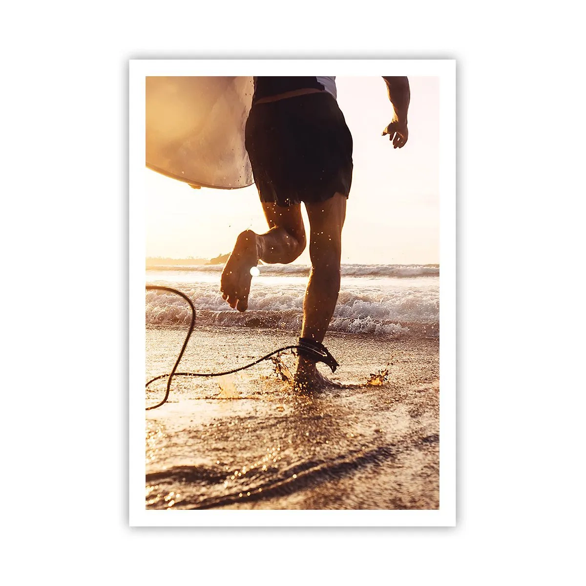 Plakat - For at møde bølgen - 70x100 cm