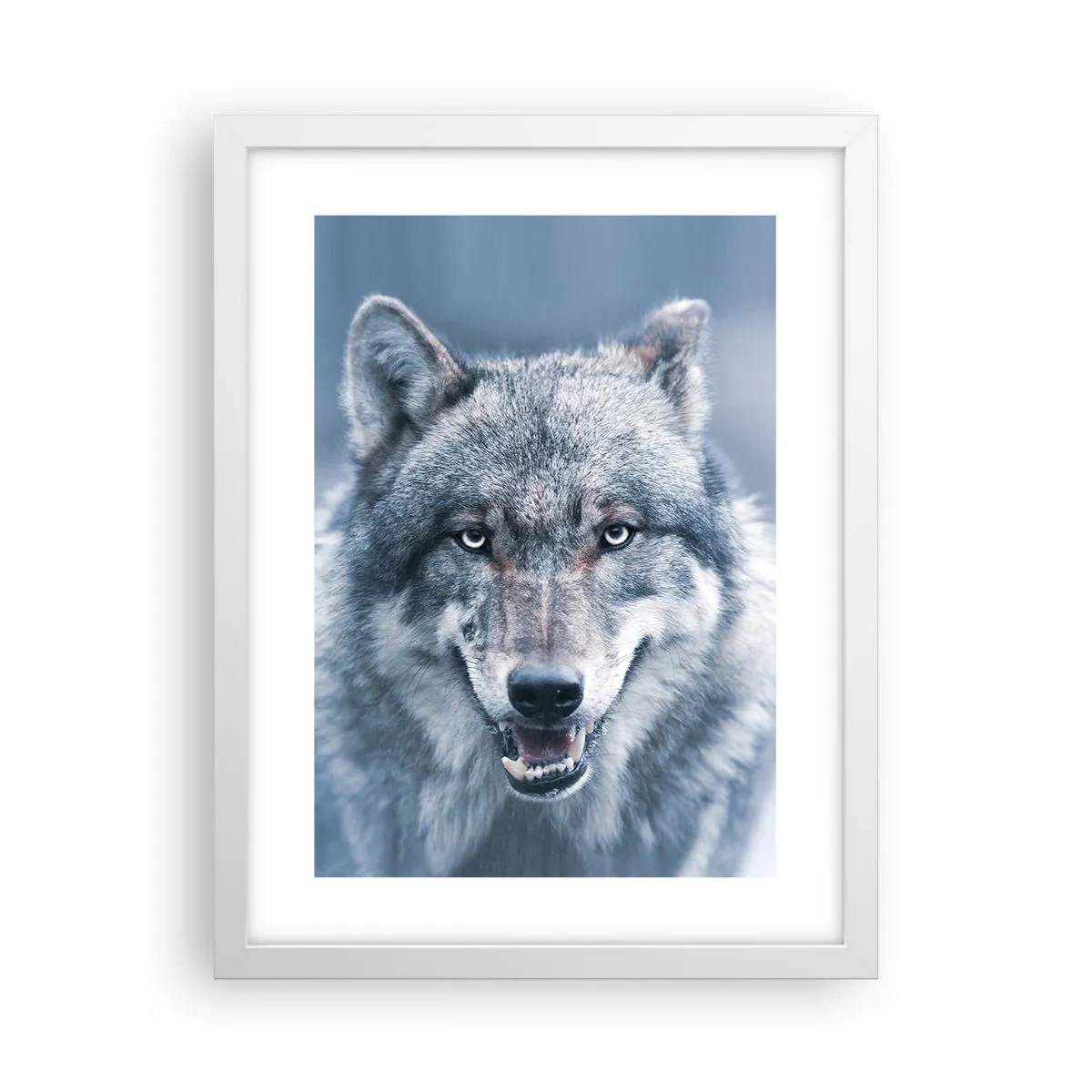 Plakat i hvid ramme - Vil du tage udfordringen op? - 30x40 cm