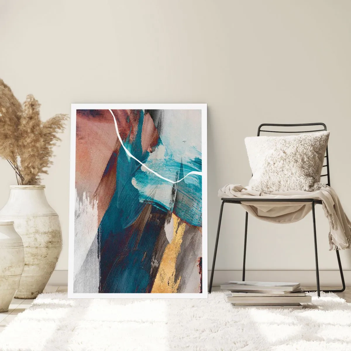 Plakat - Med flair og energi - 30x40 cm