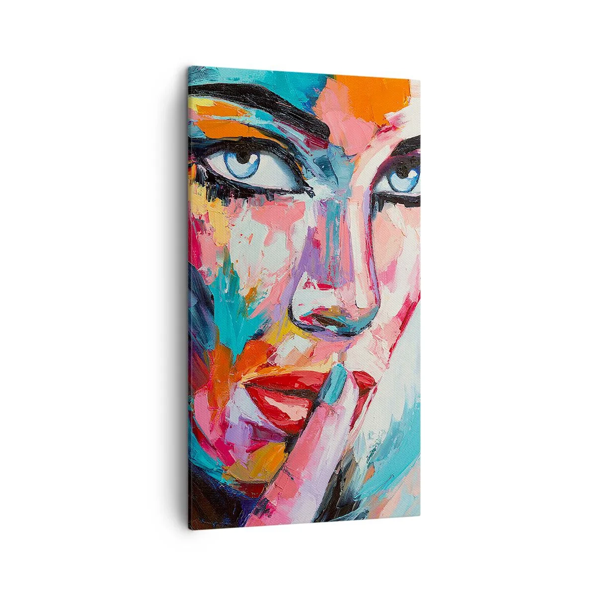 Lærredstryk - Billede på lærred - Vores første hemmelighed - 45x80 cm