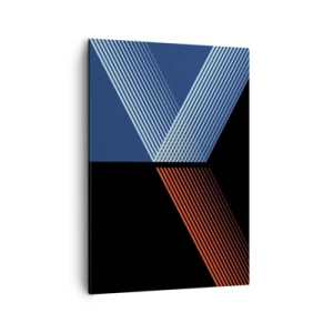 Lærredstryk - Billede på lærred - En simpel historie - 50x70 cm