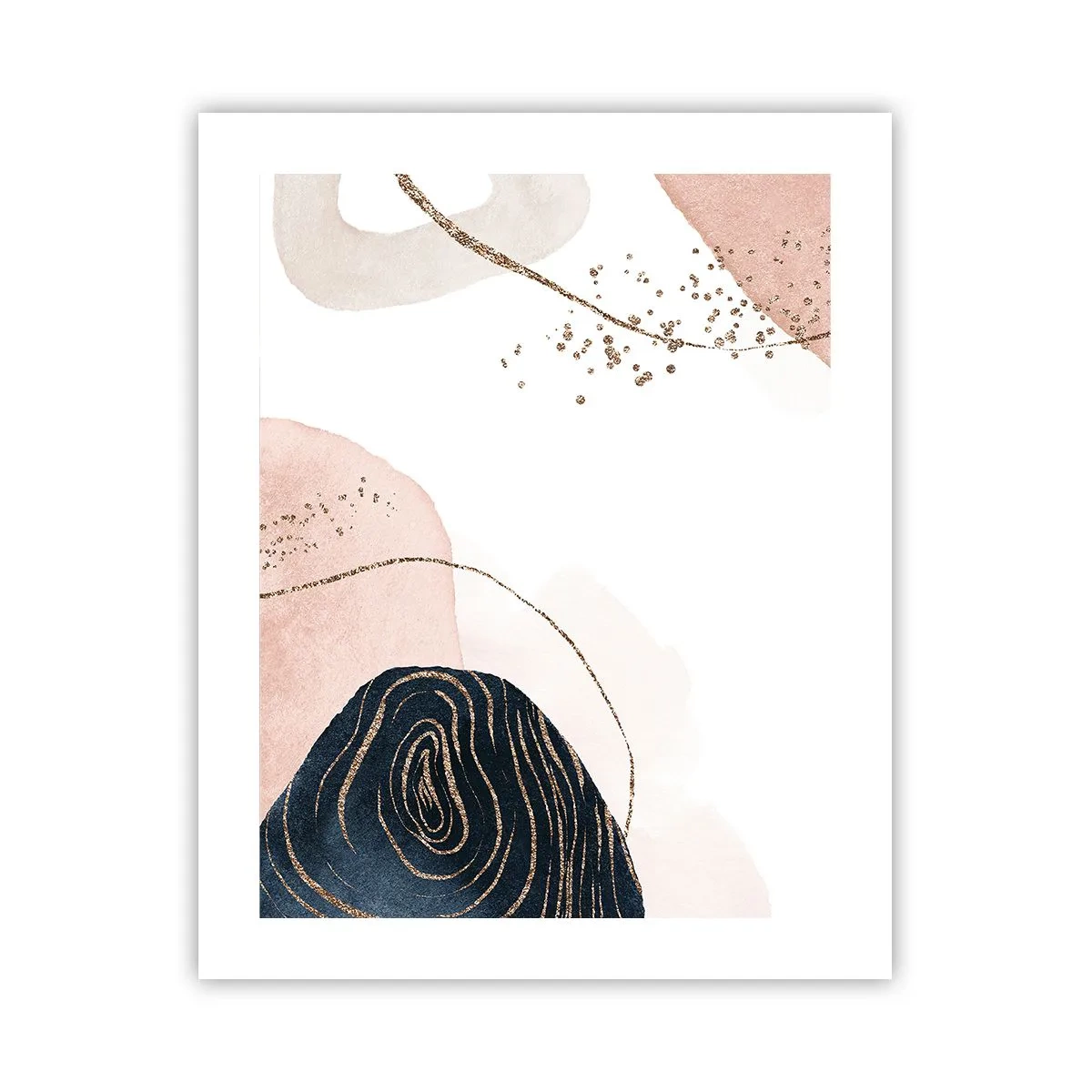 Plakat - Alt flyder - 40x50 cm