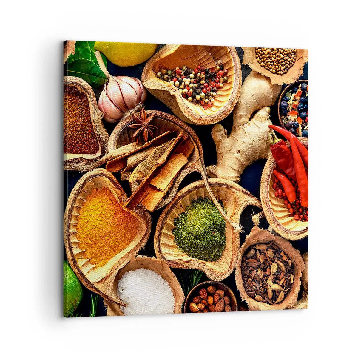 Lærredstryk - Billede på lærred - Tag, hvad du vil have - 60x60 cm