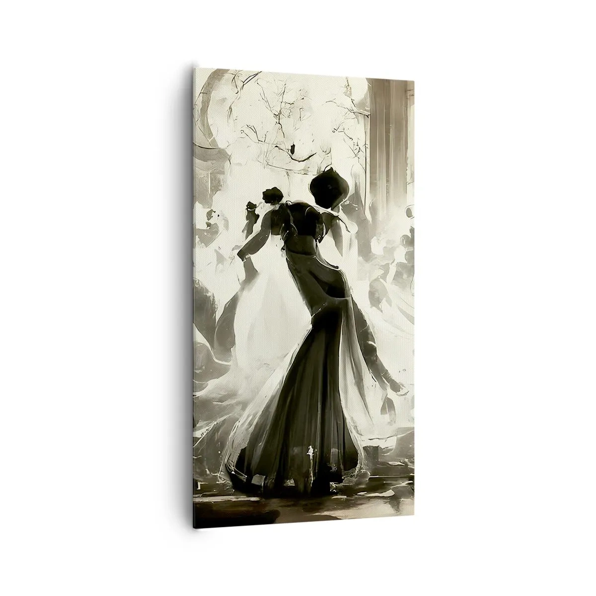 Lærredstryk - Billede på lærred - Den store maskerade - 65x120 cm