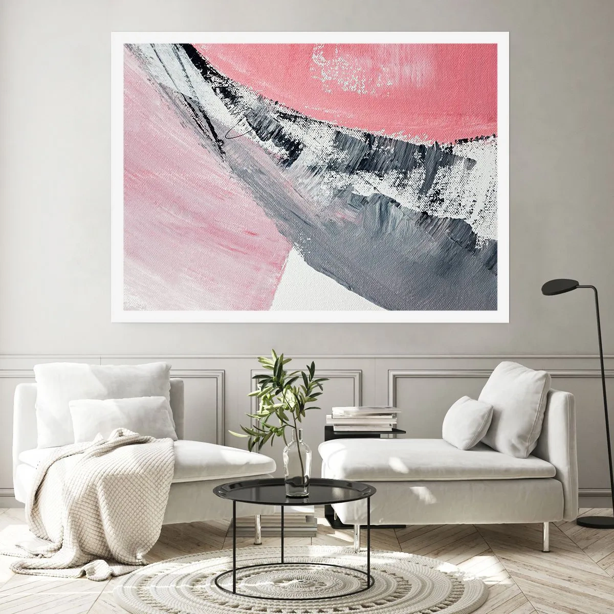 Plakat - Matchende sammensætning - 70x50 cm