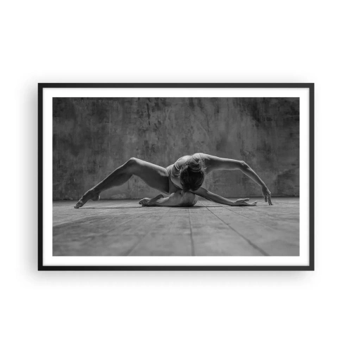 Plakat i sort ramme - Symmetri fundet - 91x61 cm