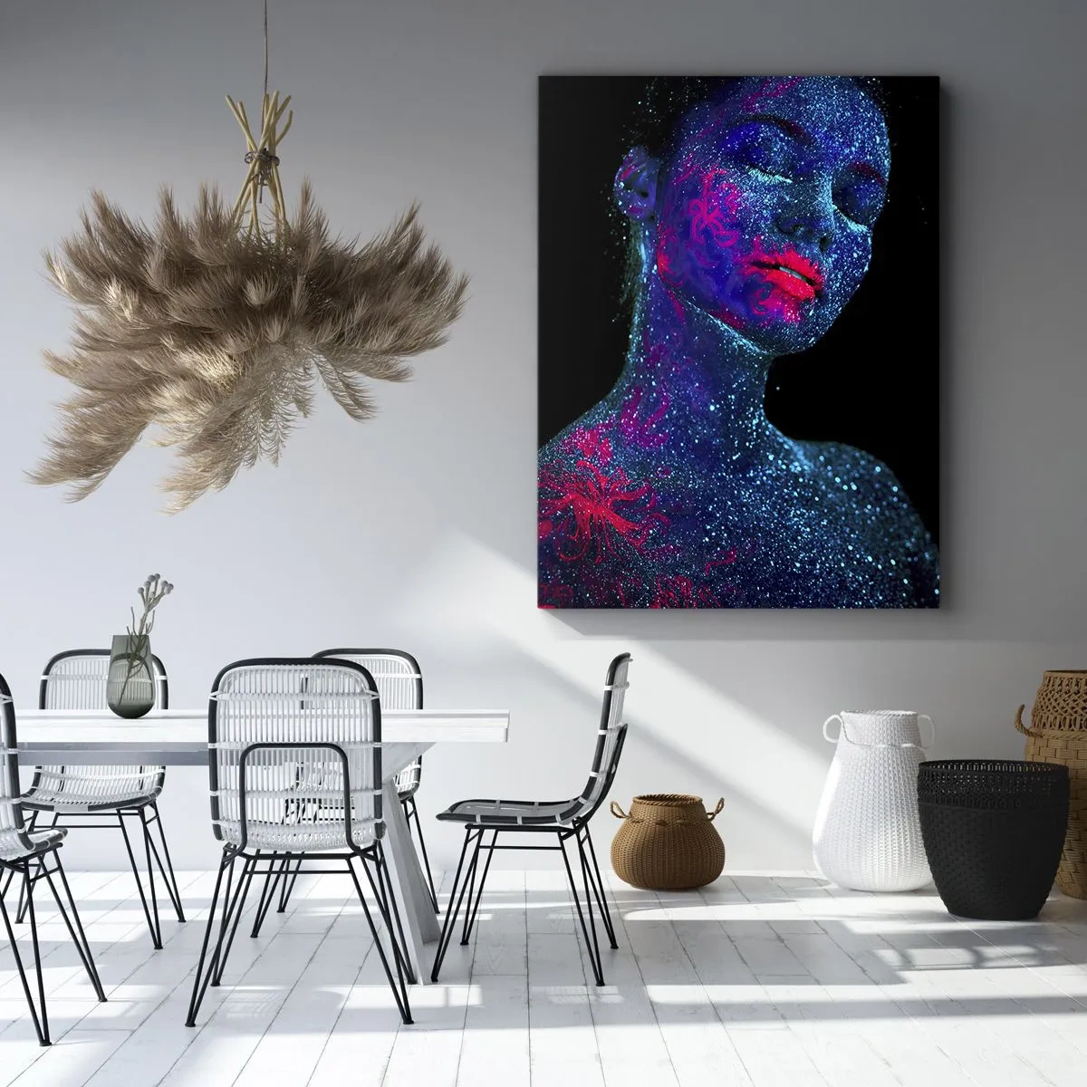 Lærredstryk - Billede på lærred - I stjernestøv - 50x70 cm