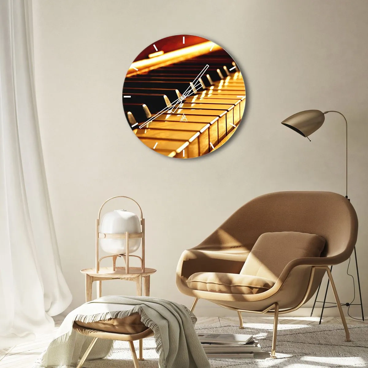 Vægur, Uret - Ubegrænsede muligheder - 40x40 cm