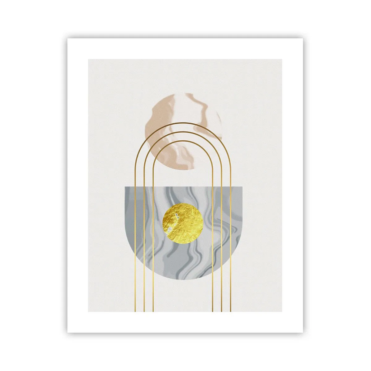 Plakat - Lysstyrke og udstråling - 40x50 cm