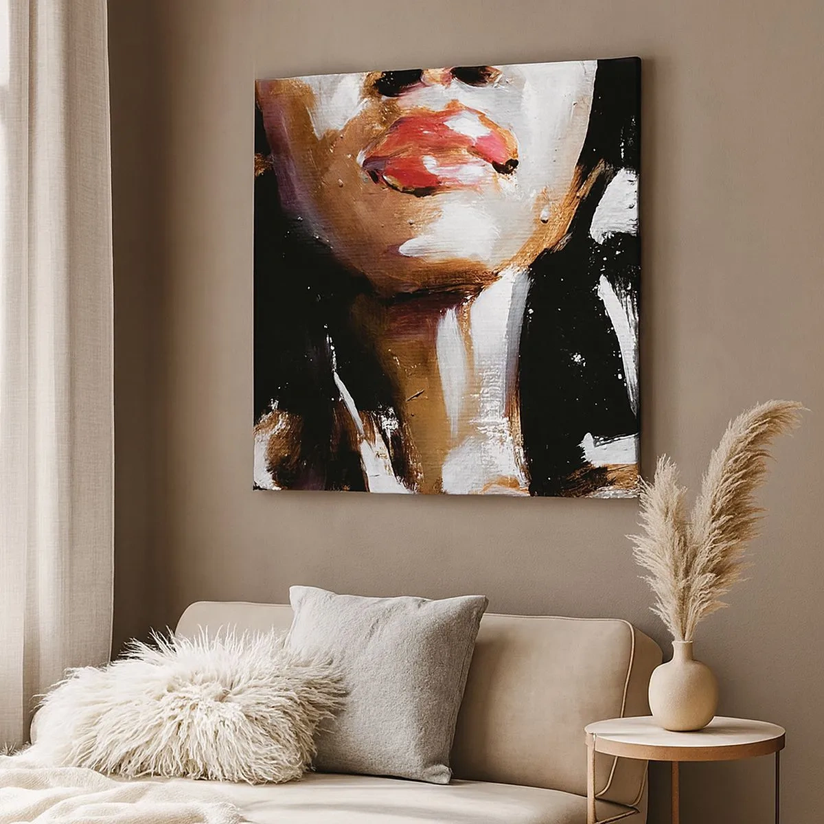 Lærredstryk - Billede på lærred - Stolthed uden fordomme - 30x30 cm