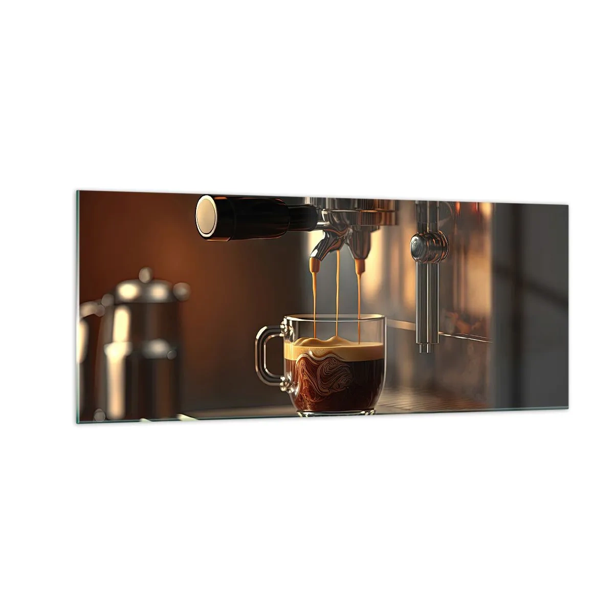 Billede på glas - En sensuel blanding - 100x40 cm