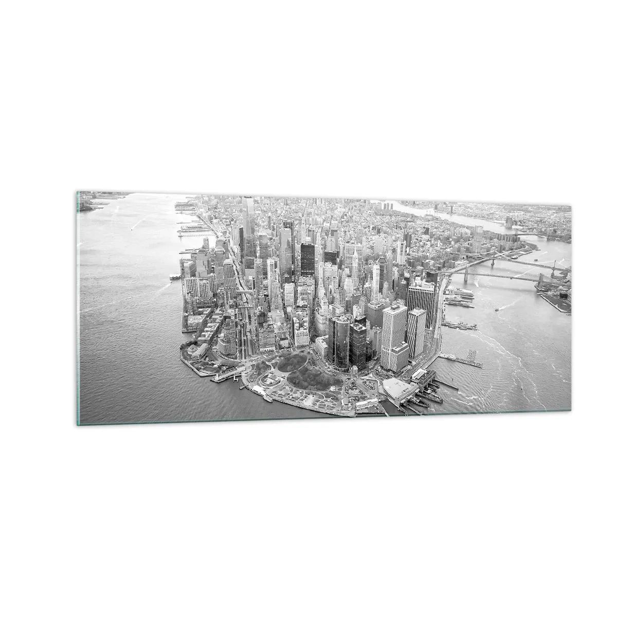 Billede på glas - Hvordan kan man ikke elske? - 100x40 cm