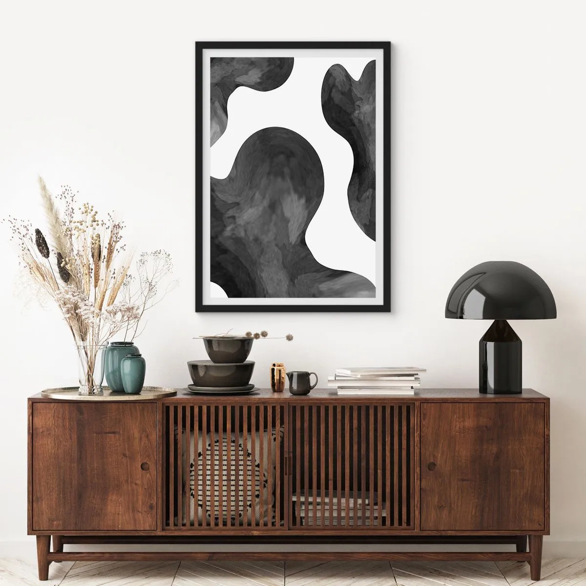 Plakat i sort ramme - Mælkevejen - 70x100 cm