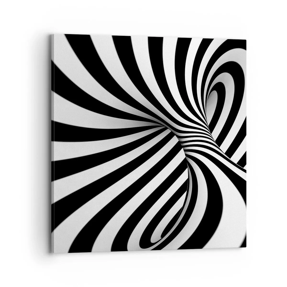 Lærredstryk - Billede på lærred - Sammensætning: dansende rum - 70x70 cm