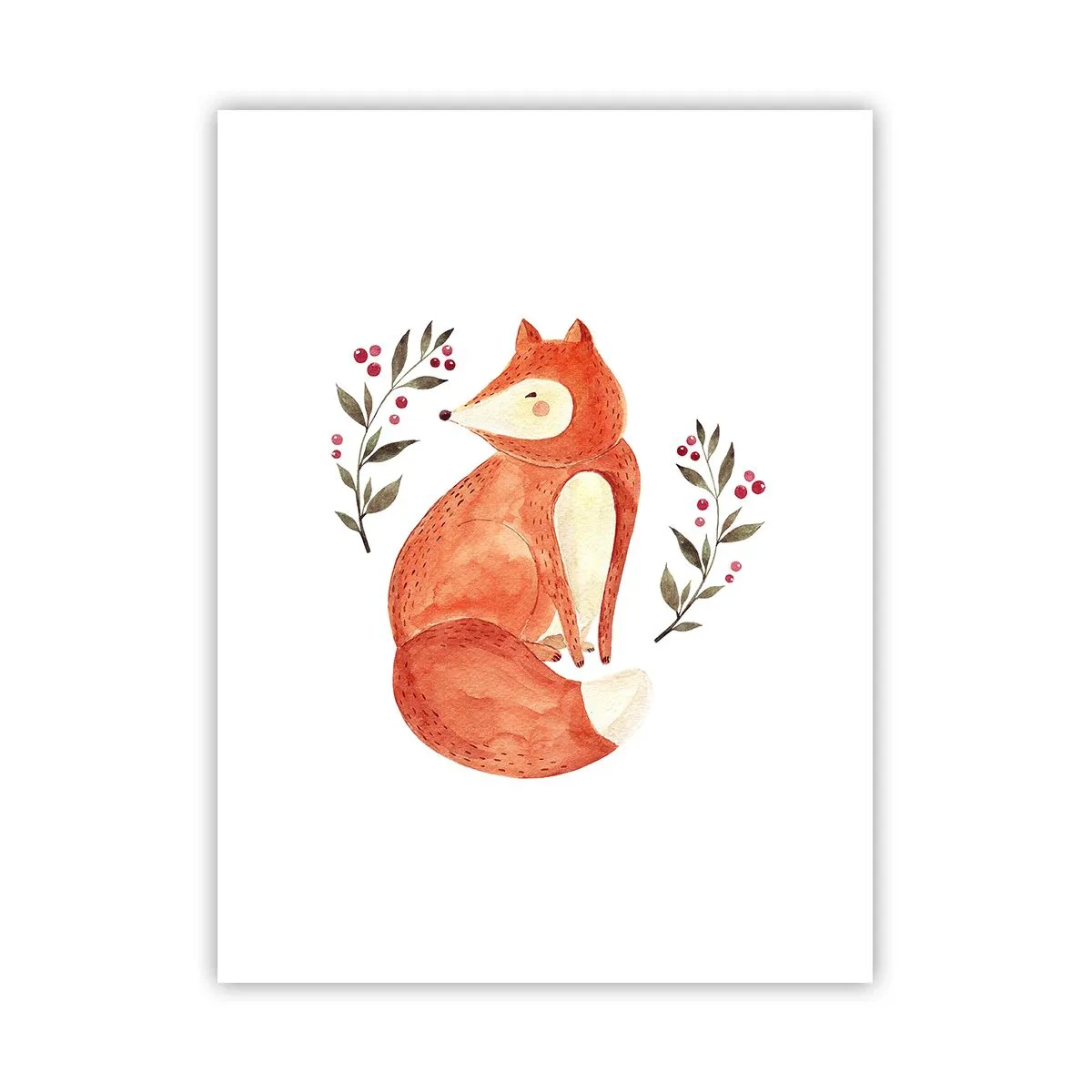 Plakat - Lille rødhåret - 30x40 cm