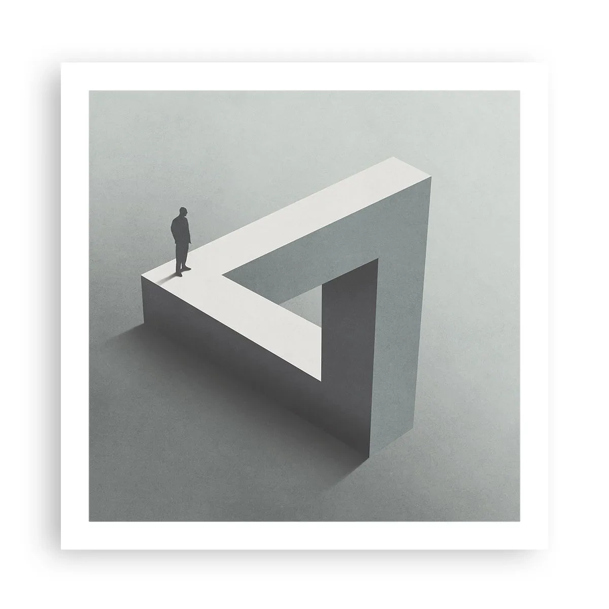 Plakat - Og dog er det muligt - 60x60 cm