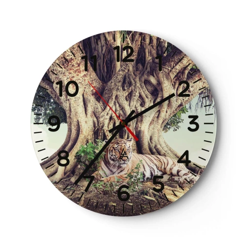 Vægur, Uret - Udsigt fra Første Mosebog - 30x30 cm