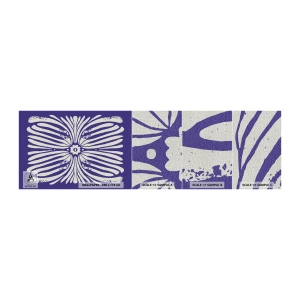 Prøve Fototapet Premium Canvas - Etniske inspirationer - Boho, Botanisk, Stykke - 100x30 cm