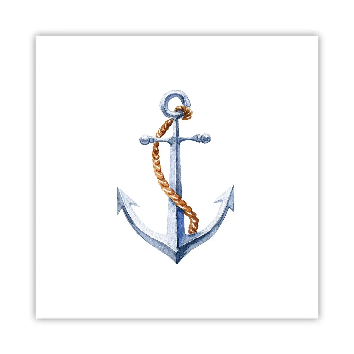 Plakat - Ahoj eventyr! - 40x40 cm