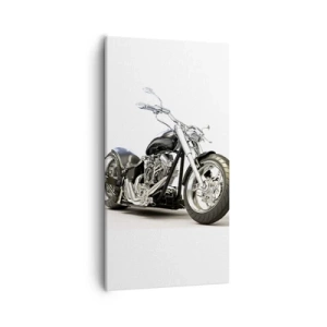 Lærredstryk - Billede på lærred - Styrke med karakter - 55x100 cm