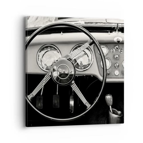 Lærredstryk - Billede på lærred - En drøm for samlere - 40x40 cm