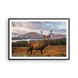 Plakat i sort ramme - Naturens majestæt - 91x61 cm