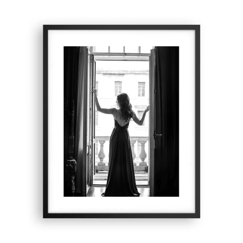Plakat i sort ramme - I stor stil - 40x50 cm