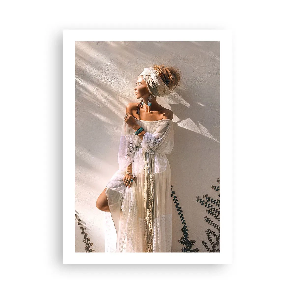 Plakat - Solen og pigen - 50x70 cm