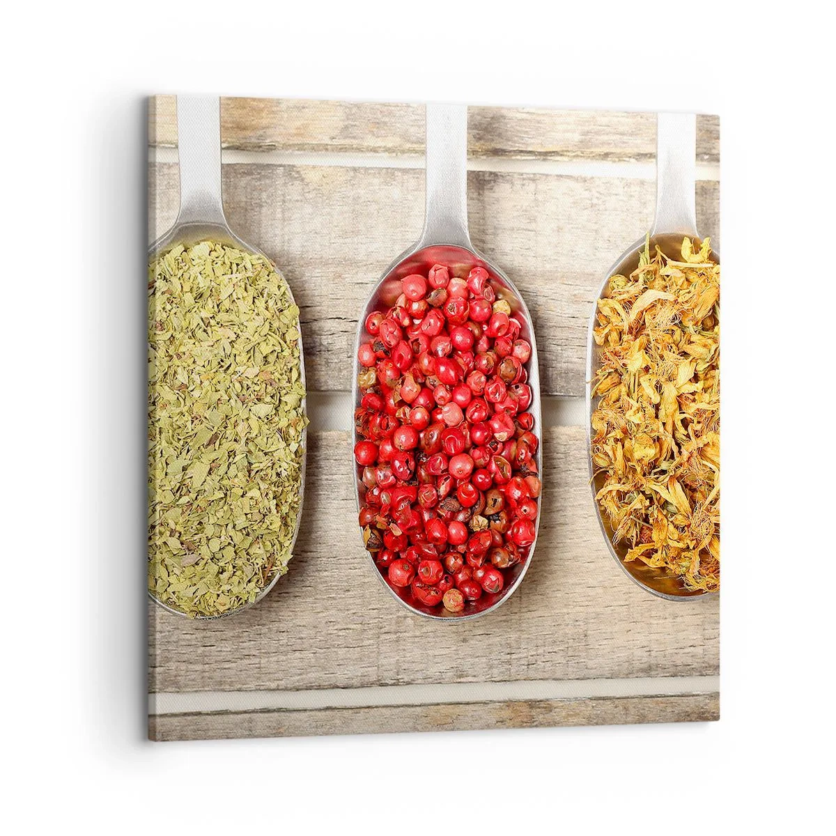 Lærredstryk - Billede på lærred - Magi i køkkenet - 60x60 cm