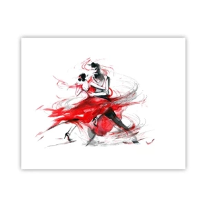 Plakat - Tango - passionens rytme - 50x40 cm