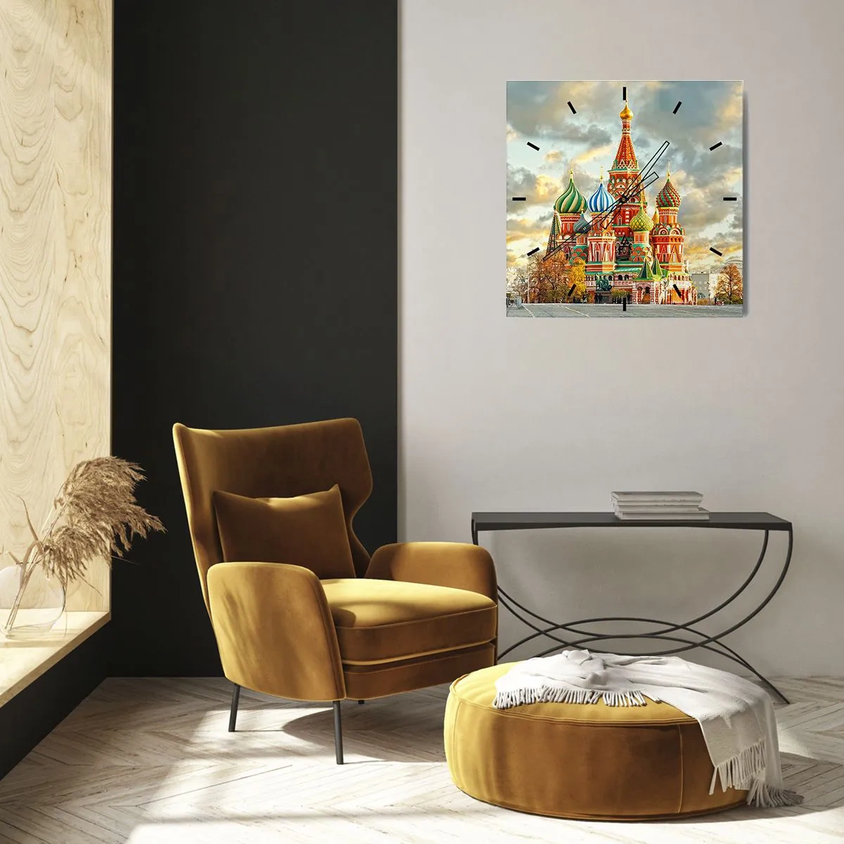 Vægur, Uret - Ikke engang Disney ville have fundet på - 30x30 cm