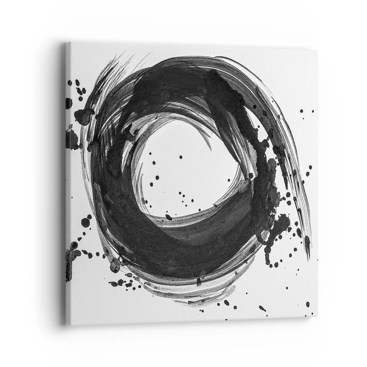 Lærredstryk - Billede på lærred - Skabelsens hvirvelstrøm - 40x40 cm