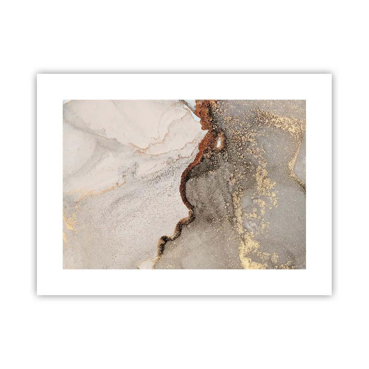 Plakat - På farvegrænsen - 40x30 cm